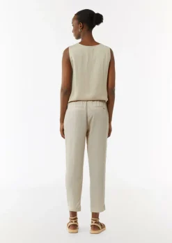 Leichte Hose aus Lyocell mit Gummizug-Comma Hot