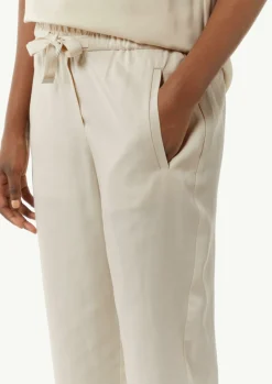 Leichte Hose aus Lyocell mit Gummizug-Comma Hot