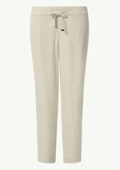 Leichte Hose aus Lyocell mit Gummizug-Comma Hot