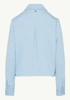 Leicht elastische Jacke im Boxy Cut-Comma Fashion