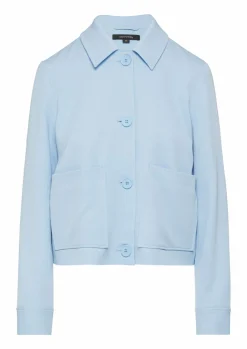 Leicht elastische Jacke im Boxy Cut-Comma Fashion