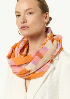 Leichter Loop-Schal aus Baumwolle-Comma Fashion