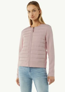 Leichte Steppjacke im Fabricmix-Comma New