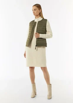 Leichte Steppweste im Fabricmix-Comma Fashion