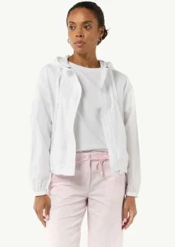 Leichte Windjacke aus Popeline mit Kapuze-Comma Online