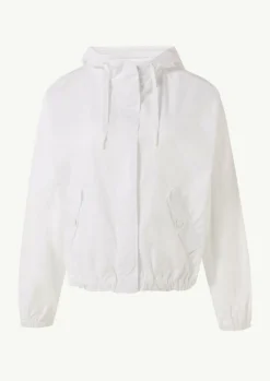 Leichte Windjacke aus Popeline mit Kapuze-Comma Online