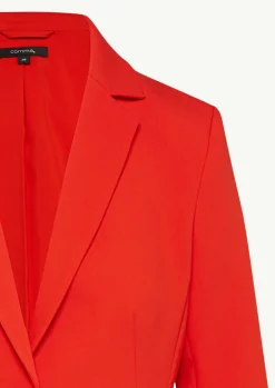 Leicht gefütterter Blazer mit Knopfverschluß-Comma Clearance