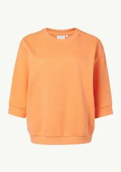 Lockeres Sweatshirt mit 3/4-Arm-Comma Best