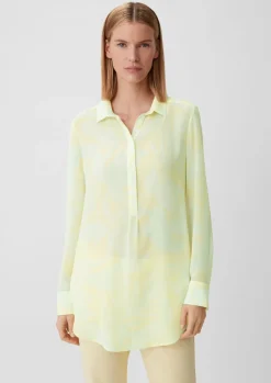 Longbluse aus Chiffon-Comma Outlet