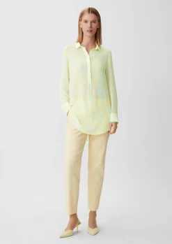 Longbluse aus Chiffon-Comma Outlet