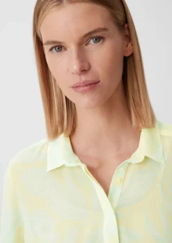 Longbluse aus Chiffon-Comma Outlet
