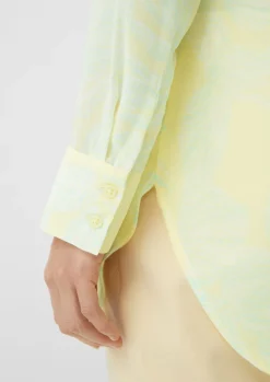 Longbluse aus Chiffon-Comma Outlet