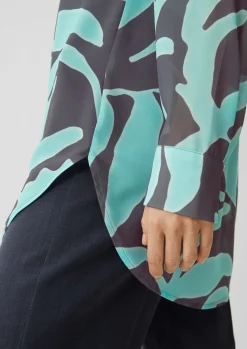 Longbluse aus Chiffon-Comma Hot