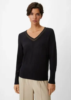Longsleeve aus Viskosemix-Comma Discount