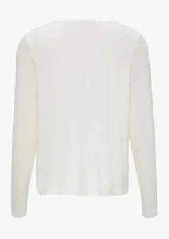 Longsleeve im Fabricmix mit Schmuck-Detail-Comma Online