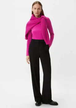 Longsleeve mit eckigem Ausschnitt-Comma Outlet