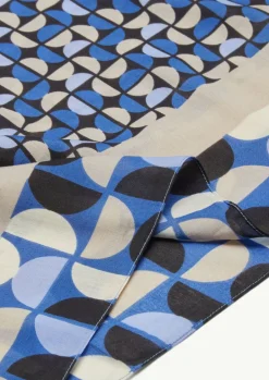 Loop-Schal mit All-over-Print-Comma Discount