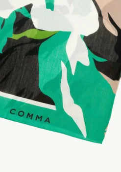 Loop-Schal mit Blumenmuster-Comma Hot