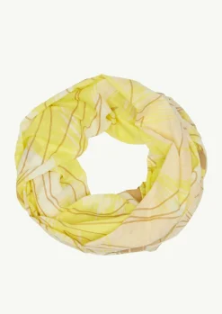 Loop-Schal mit floralem Muster aus Baumwolle-Comma Sale