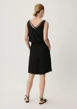 Loose: Bermuda aus Twill-Comma Sale