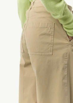 Loose: Twillhose mit weitem Bein-Comma Online