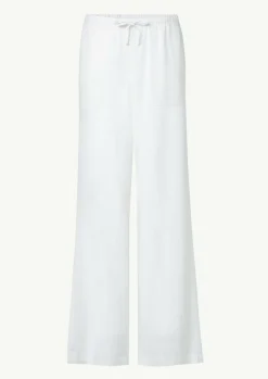 Loose: Weite Hose aus Leinenmix-Comma Sale