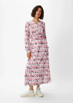 Maxi-Kleid aus Viskose-Comma Discount