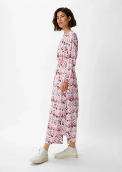 Maxi-Kleid aus Viskose-Comma Discount