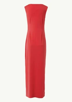 Maxi-Kleid mit Crêpestruktur-Comma Sale