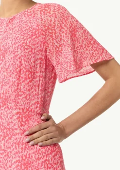 Midikleid aus Chiffon-Comma Discount