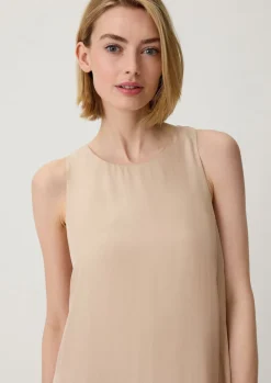 Midikleid aus Cupro-Mix-Comma Hot