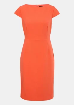 Midi Kleid mit Teilungsnähten-Comma Sale