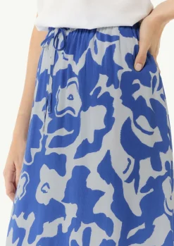Midi-Rock mit All-over-Print-Comma Outlet