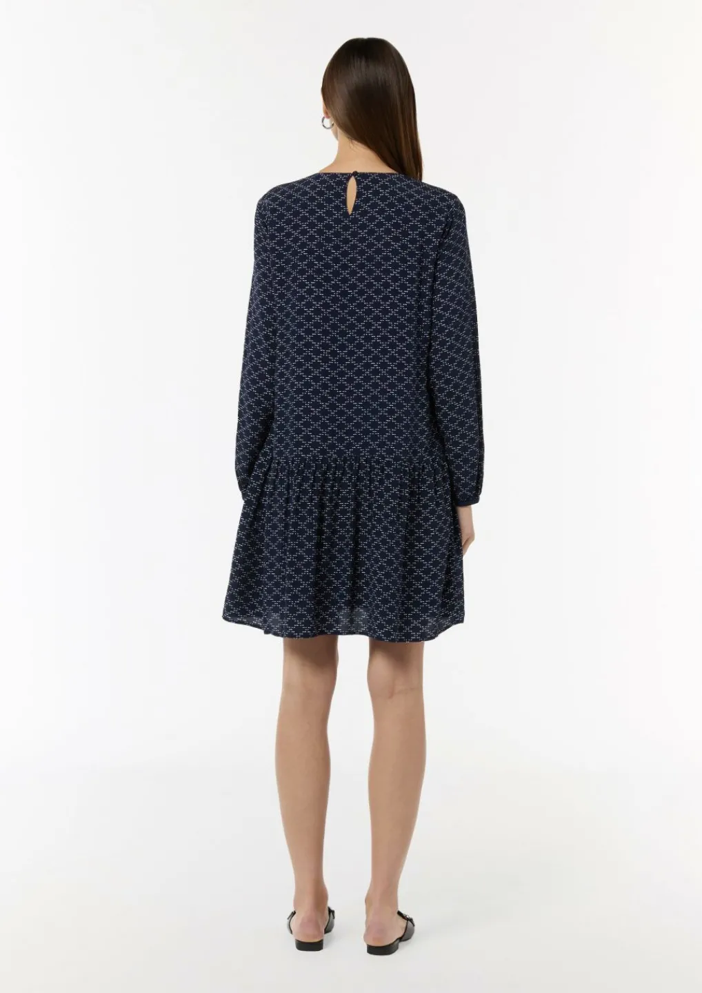 Minikleid aus Viskose-Comma Fashion