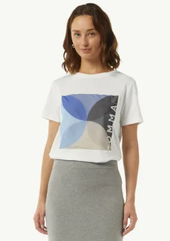 Modisches T-Shirt mit Frontprint-Comma Discount