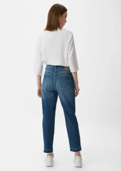 Mom fit: Jeans mit Waschung-Comma Fashion