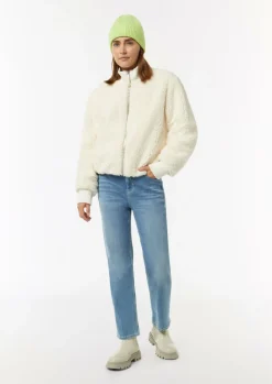 Mütze mit Label-Patch-Comma Fashion