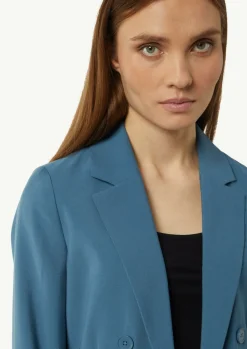 Offener Longblazer mit Piquestruktur-Comma Outlet