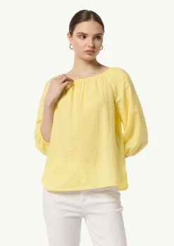 Off-Shoulder-Bluse aus Viskosemix-Comma Fashion