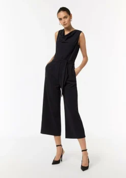 Overall mit Crêpestruktur-Comma Fashion