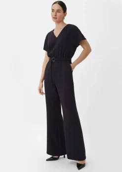 Overall mit integriertem Gürtel-Comma Discount