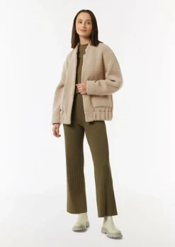 Oversize-Blouson aus Teddy-Plüsch-Comma Clearance