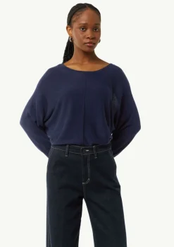 Oversized-Pullover mit Fledermausärmeln-Comma Clearance