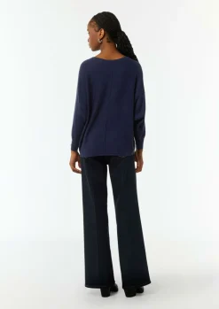 Oversized-Pullover mit Fledermausärmeln-Comma Clearance