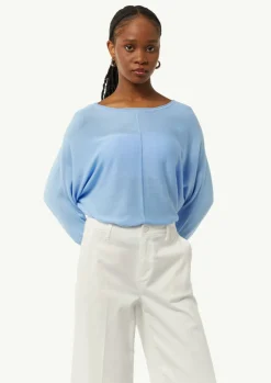 Oversized-Pullover mit Fledermausärmeln-Comma Online