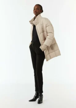 Oversized Steppjacke mit Ripp-Details-Comma Best