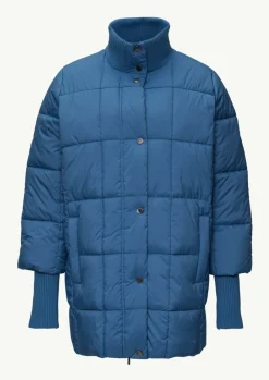 Oversized Steppjacke mit Ripp-Details-Comma Online