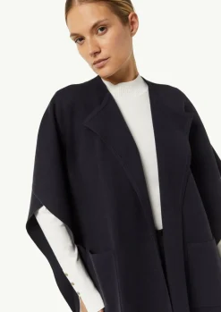 Poncho aus Viskosemix-Comma Clearance