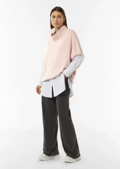 Poncho aus Viskosemix mit Rollkragen-Comma Online