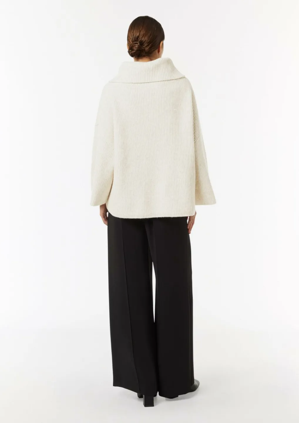 Poncho im Rippstrick-Comma Sale